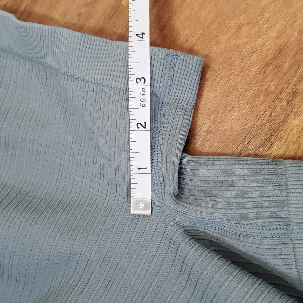 Bo+Tee Ribbed Athletic Workout Shorts - Picture 10 of 10